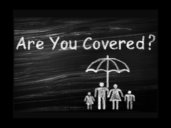 are you covered stock photo